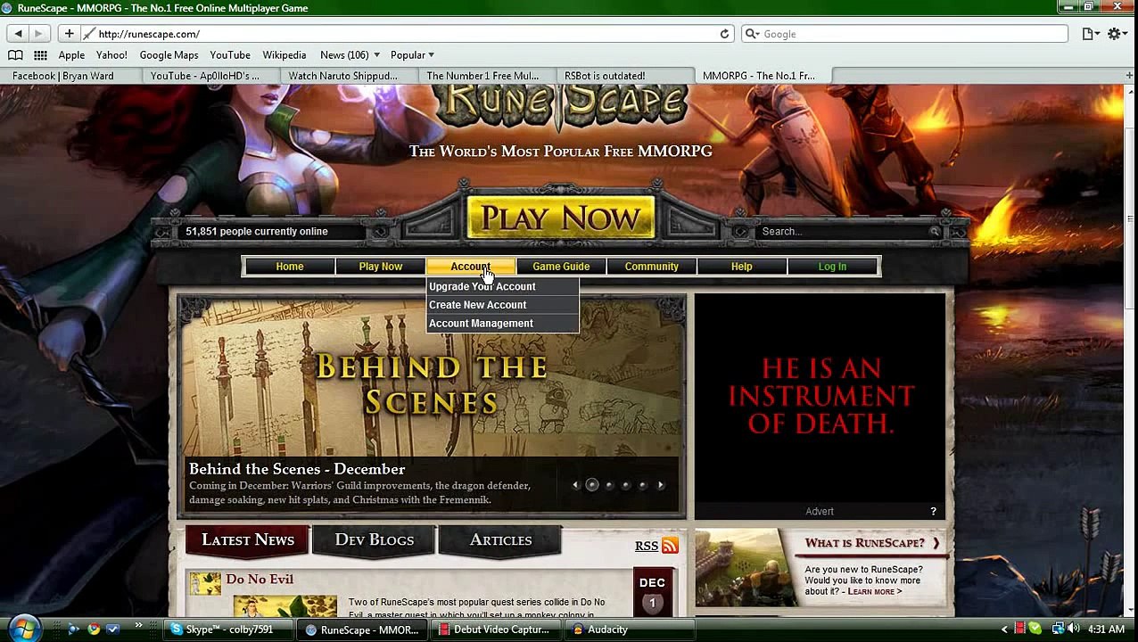 Buy Sell Accounts - Selling Runescape Account(13)