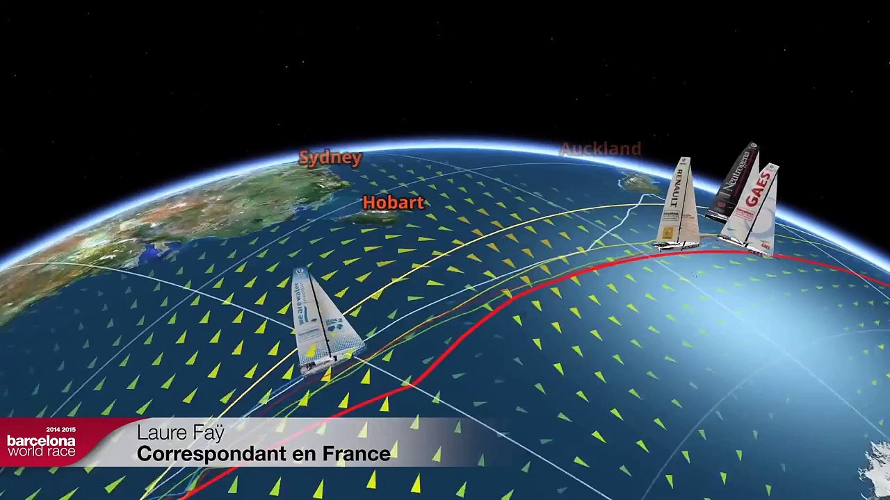 (Français) – le direct du jour 48 – Barcelona World Race