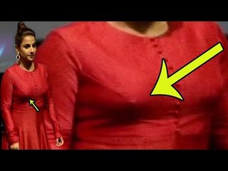 Hot Vidya Balan NIPPLE Visible !