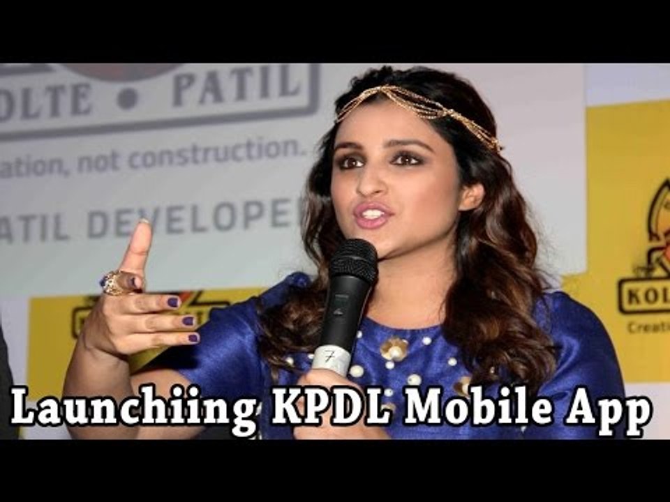 Launching KPDL Mobile App With Parineeti Chopra