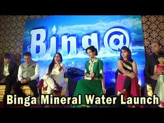 Launching Binga Mineral Water With Amrita Rao !