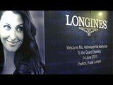 Aishwarya Rai Bachchan @ Launch Of LONGINES Looking Sexy In Black