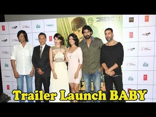 Akshay Kumar, Tapsee Pannu & KK Menon Launch The Trailer Of Baby