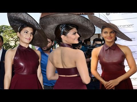 Hot Jaqueline Fernandez Gives Very Sexy Poses @ Race Course
