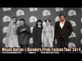 Pakistani Cricketer Wasim Akram Spotted @ Fashion Show