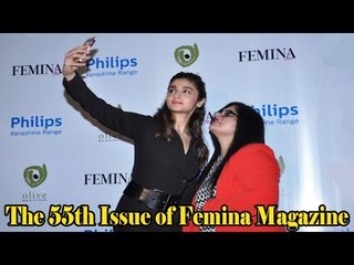 The 55th Edition Cover Of Femina Launched By Alia Bhatt