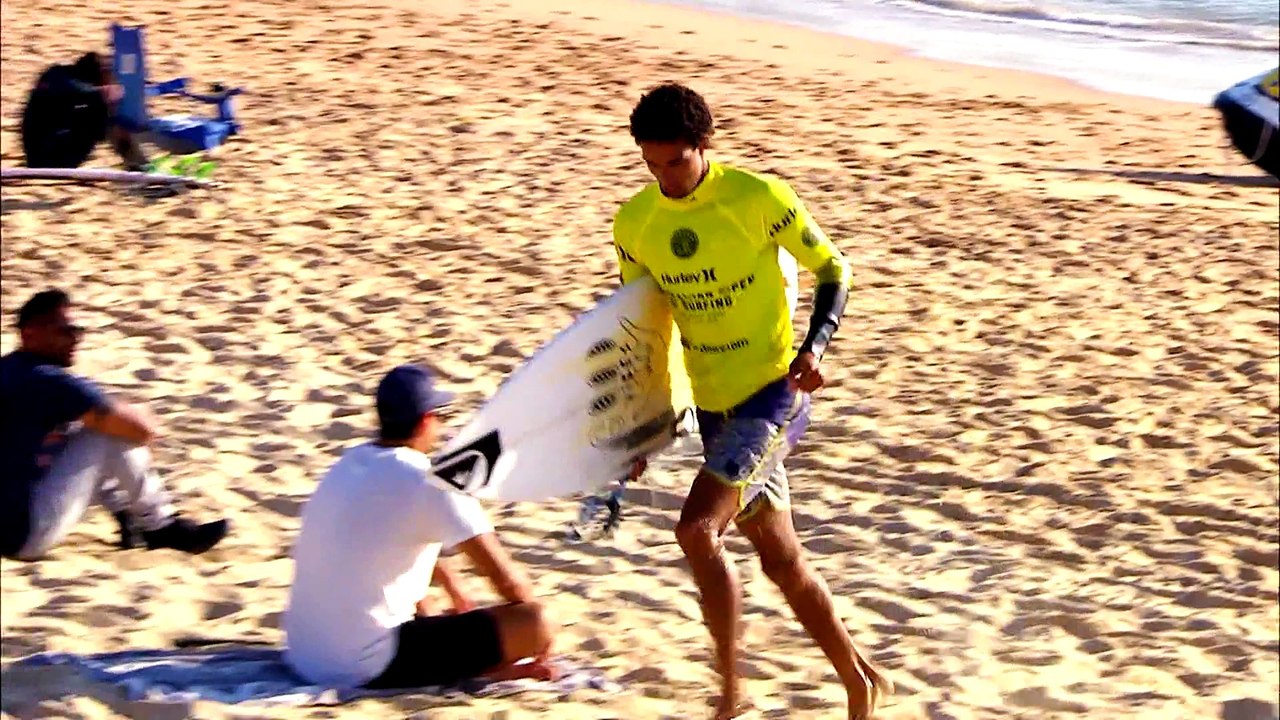 Hurley  Australian Open of Surfing 2015 - Faits saillants, Finales Pro Junior