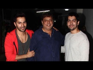 Screening Of Film Badlapur | Varun Dhawan, David Dhawan, Radhika Apte