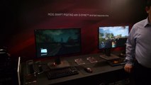 ASUS 27-inch ROG Swift PG27AQ 4K Gaming Monitor with NVIDIA G-SYNC and IPS - CES 2015