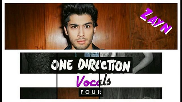 Zayn's High Note - Steal My Girl (Vocals Only) (Audio)