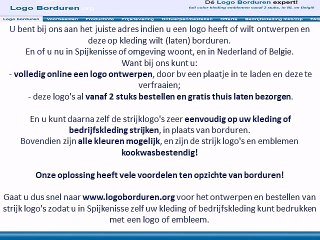 Logo op kleding borduren in Spijkenisse