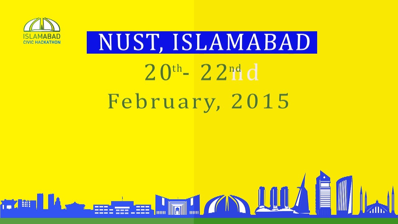 Event Promo: Islamabad Civic Hackathon