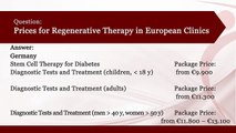 Cost of Stem Cell Treatment in Europe l Placid Answers