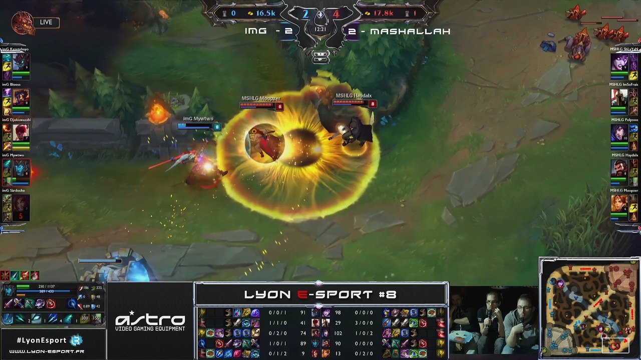 Lyon e-Sport #8 - Finale IMG vs MASHALLAH - GAME 4