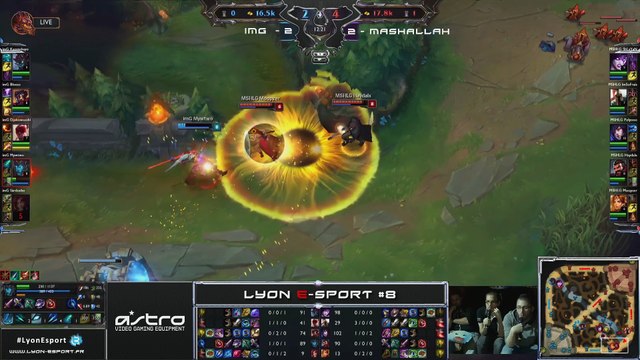 Lyon e-Sport #8 - Finale IMG vs MASHALLAH - GAME 4