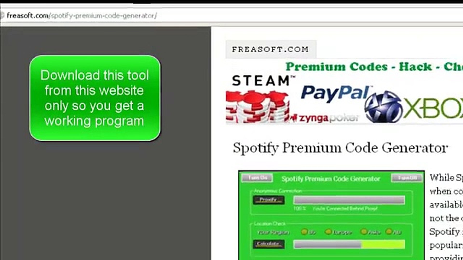 Spotify Premium Code Generator _ Free Spotify Premium