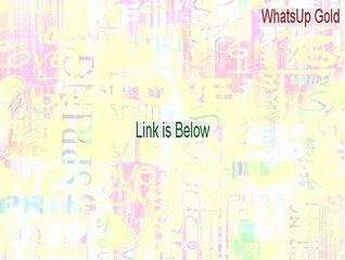 WhatsUp Gold Full [whatsup gold free]