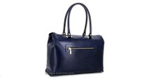 FIRENZE Синяя классическая сумка из матовой кожи от бренда Firenze