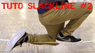 Slackline tutorial : The Drop Knee