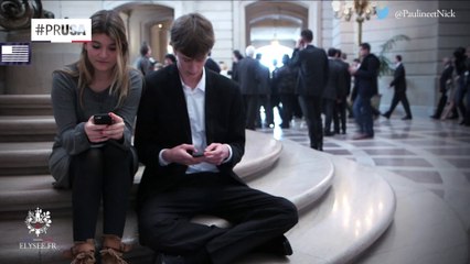 USA suivi twitter du Président français