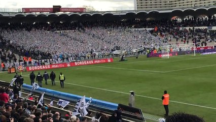 Bordeaux - Saint-Etienne - 15-02-2015 - Tifo peinture