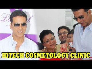 Launch Of Hitech Cosmetology Clinic With Akshay Kumar