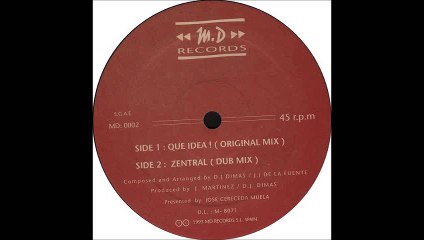 Zentral - Que Idea! (Original Mix) (A)