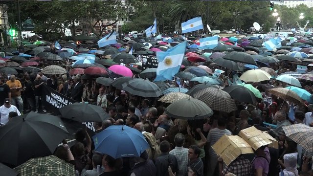 More than 400,000 rally in Buenos Aires over Nisman death