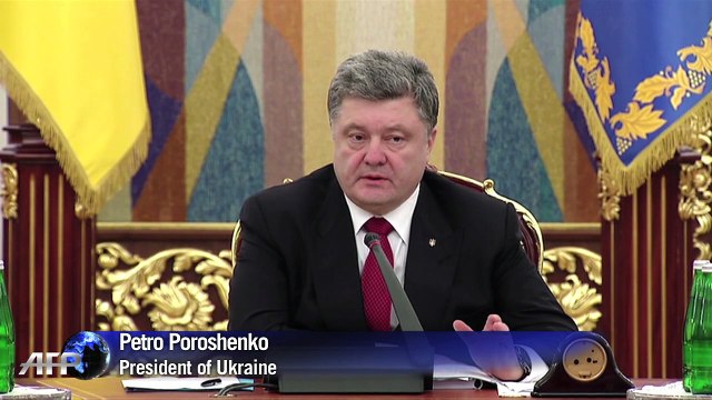 Ukraine calls for peacekeepers after rebels take key town