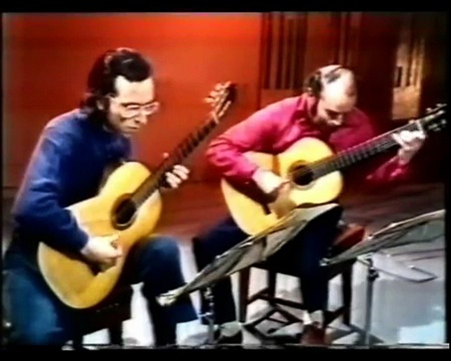 Rare Guitar Video: John Williams and Julian Bream plays La vida breve by Manuel de Falla