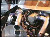 4 rotor rotary engine in a BMW - RX7 motor drag racing