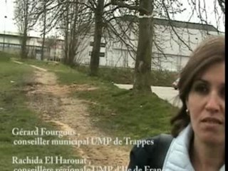 Trappes : Sarko star du porte à porte