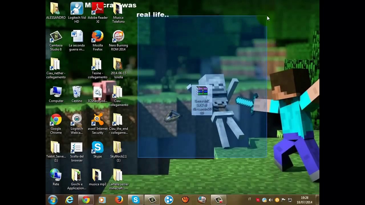 Come creare un server Minecraft no hamachi 1.7.2
