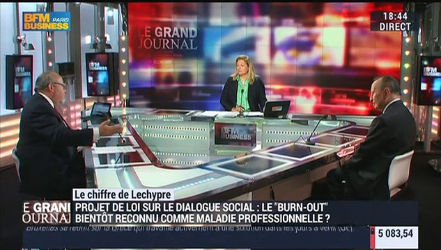 Emmanuel Lechypre : Le burn-out doit-il être reconnu comme maladie professionnelle ? – 26/05