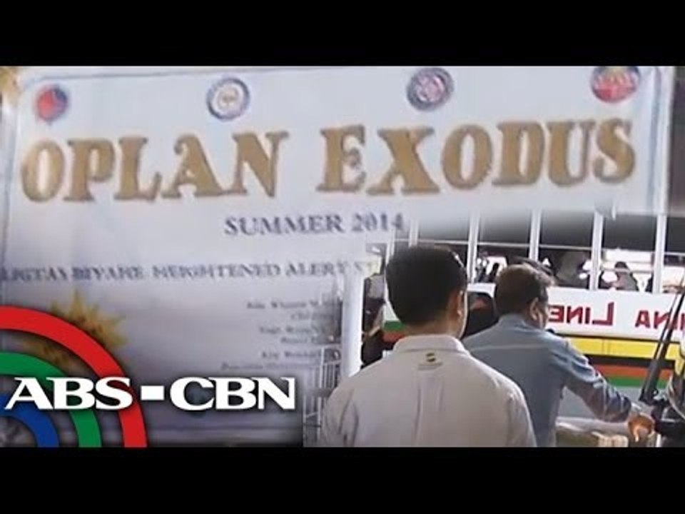 Oplan Exodus Ligtas Biyahe 2014 started