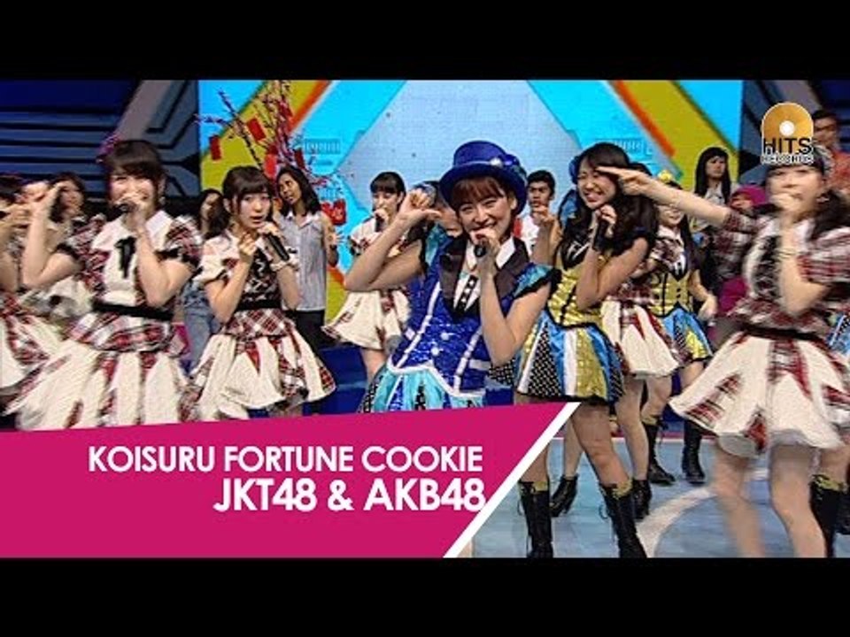 JKT48 & AKB48 Koisuru Fortune Cookies Live DahSyat Musik video