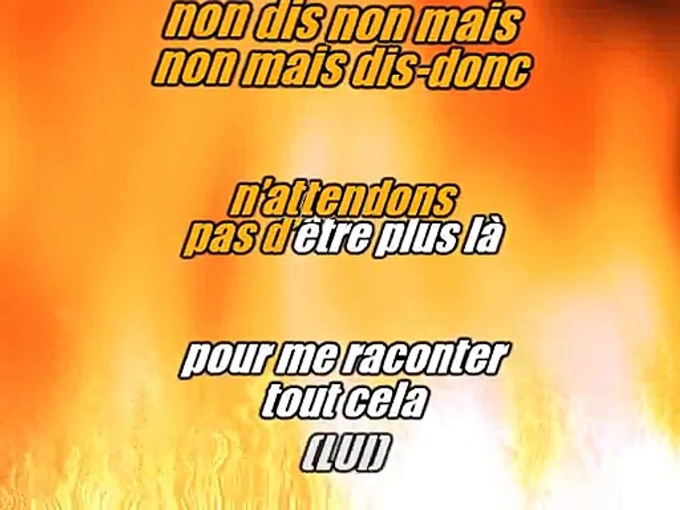 KARAOKE OLIVIA RUIZ et CHRISTIAN OLIVIER - Non dits