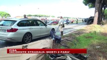 Pisa, scontro tra mezzo militare e tir: 2 parà morti e 5 feriti