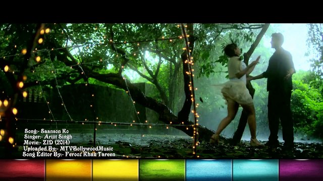 -Saanson Ko- ZID - Romantic VIDEO Song - ft' Arijit Singh, Karanvir Sharma, Shraddha Das - HD 1080p - YouTube