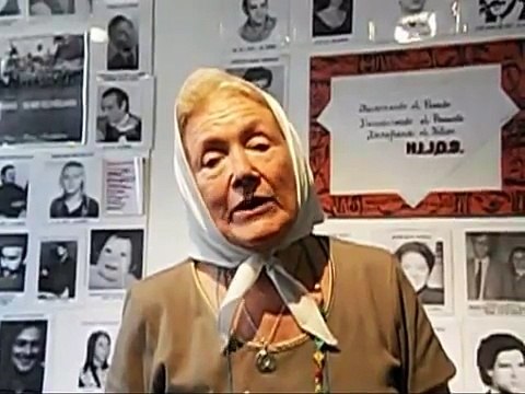 Nora Cortiñas - Convocatoria al Acto del 24 de Marzo de la Izquierda Independiente