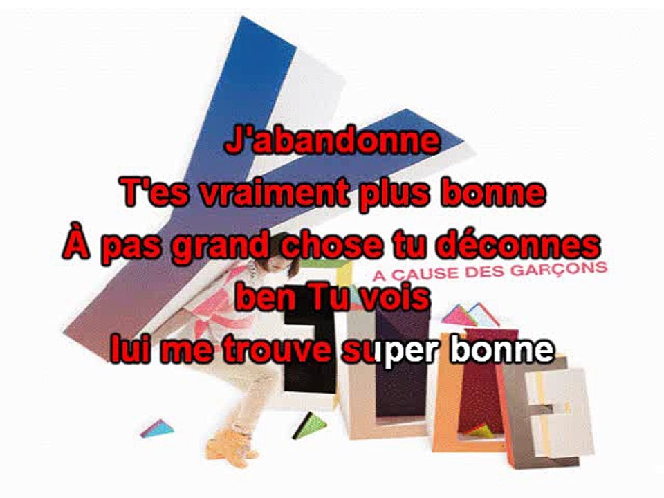 KARAOKE YELLE - A cause des garçons