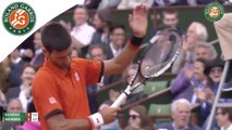 Temps forts Novak Djokovic - Jarkko Nieminen Roland-Garros 2015 / 1er Tour