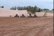 Sand Dunes Dirt Bike Jumping Kaw.