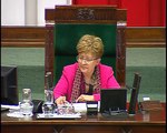 Poseł Barbara Bartuś - Wystąpienie z dnia 26 maja 2015 roku.