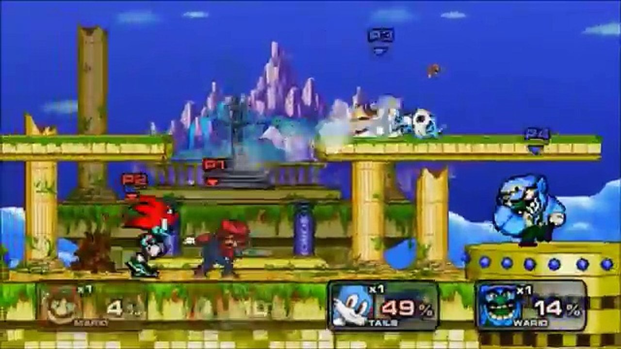 Super Smash Flash 2: Mario vs Classic Mode