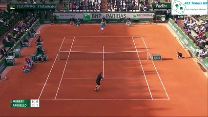 Andy Murray vs Facundo Arguello - French Open 2015 - ateeksheikh