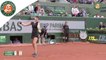 Kristina Mladenovic v. Eugénie Bouchard 2015 French Open Men's R128 Highlights