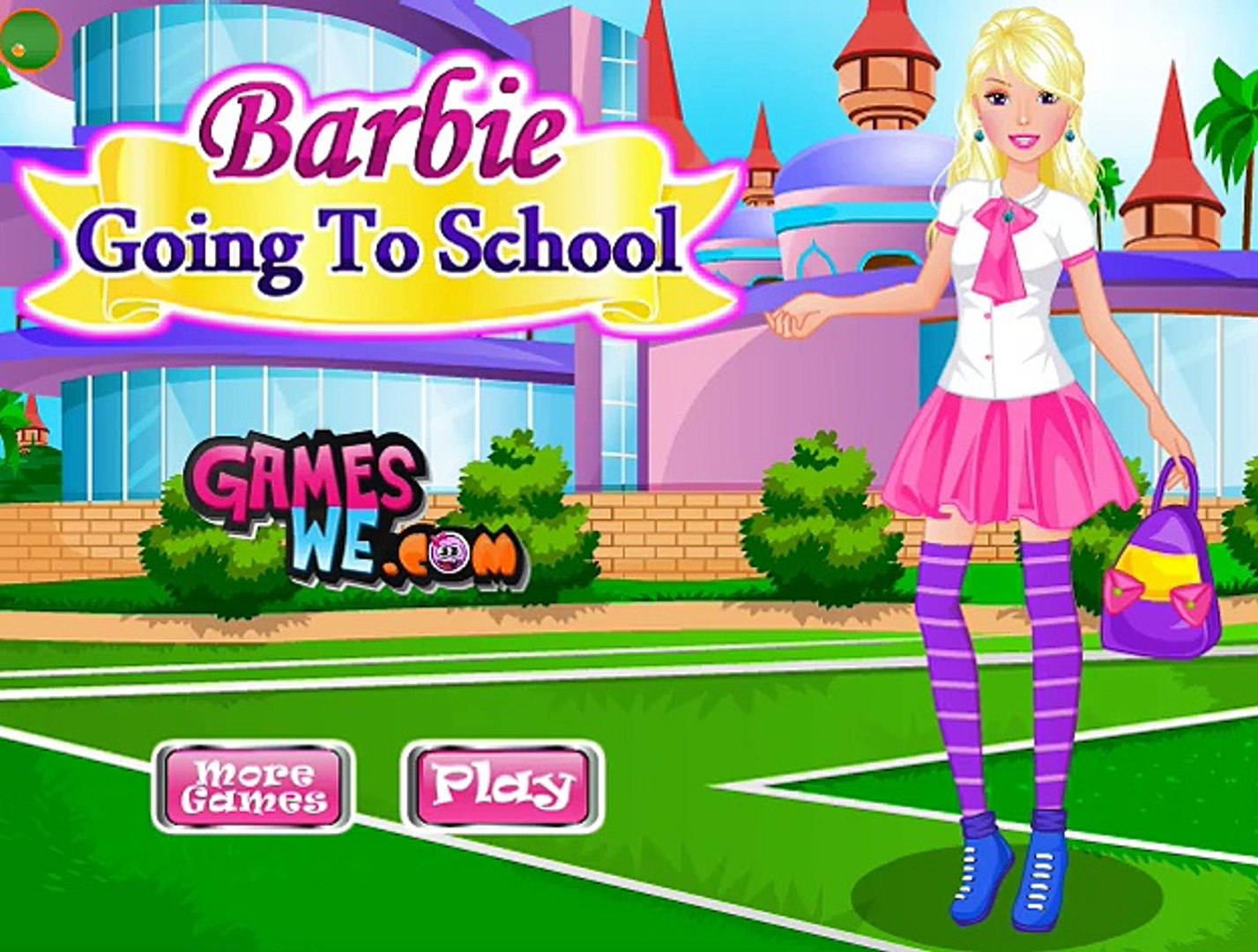 barbie is going to school