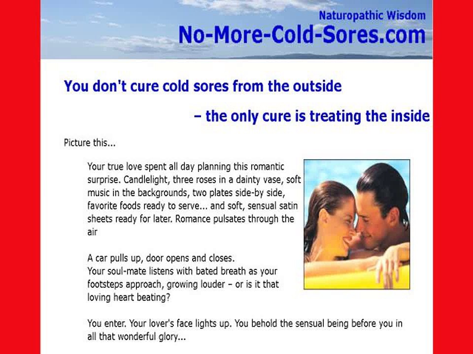 No More Cold Sores Forever