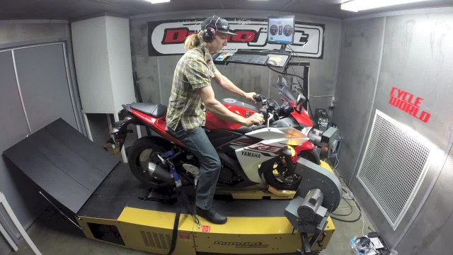 DYNO RUN VIDEO: 2015 Yamaha YZF-R3